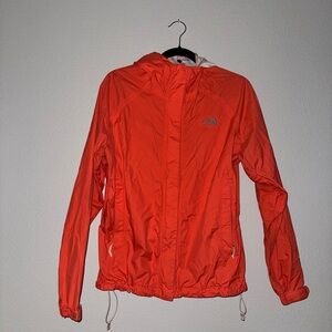 The North Face Vibrant Coral Rain Jacket
